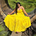 Aureolin Yellow Long Dress