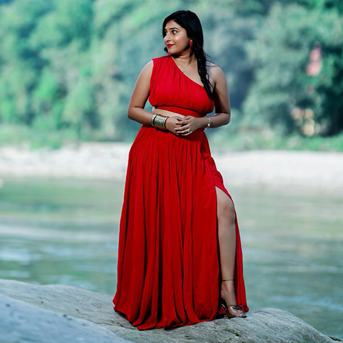 Sassy Goddess Long Dress