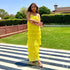 Canberra Yellow Long Dress