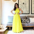 Limelight Yellow Georgette Dress