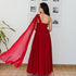 Barberry Georgette Long Dress