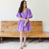 English Lavender Cotton Dress