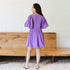English Lavender Cotton Dress