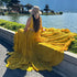 Spicy Mustard Long Dress