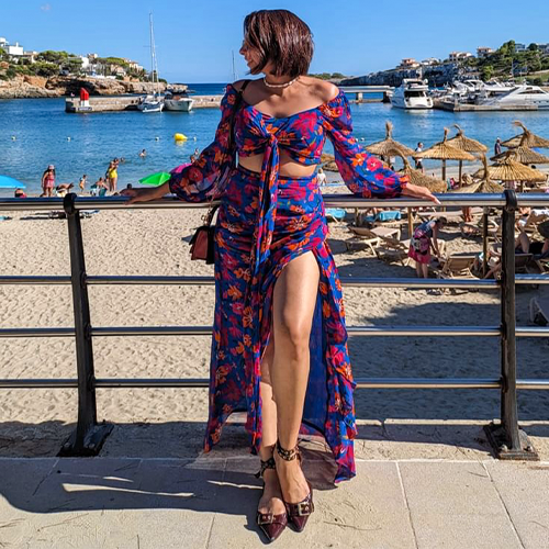 Oceanic Blue Co-ord Set