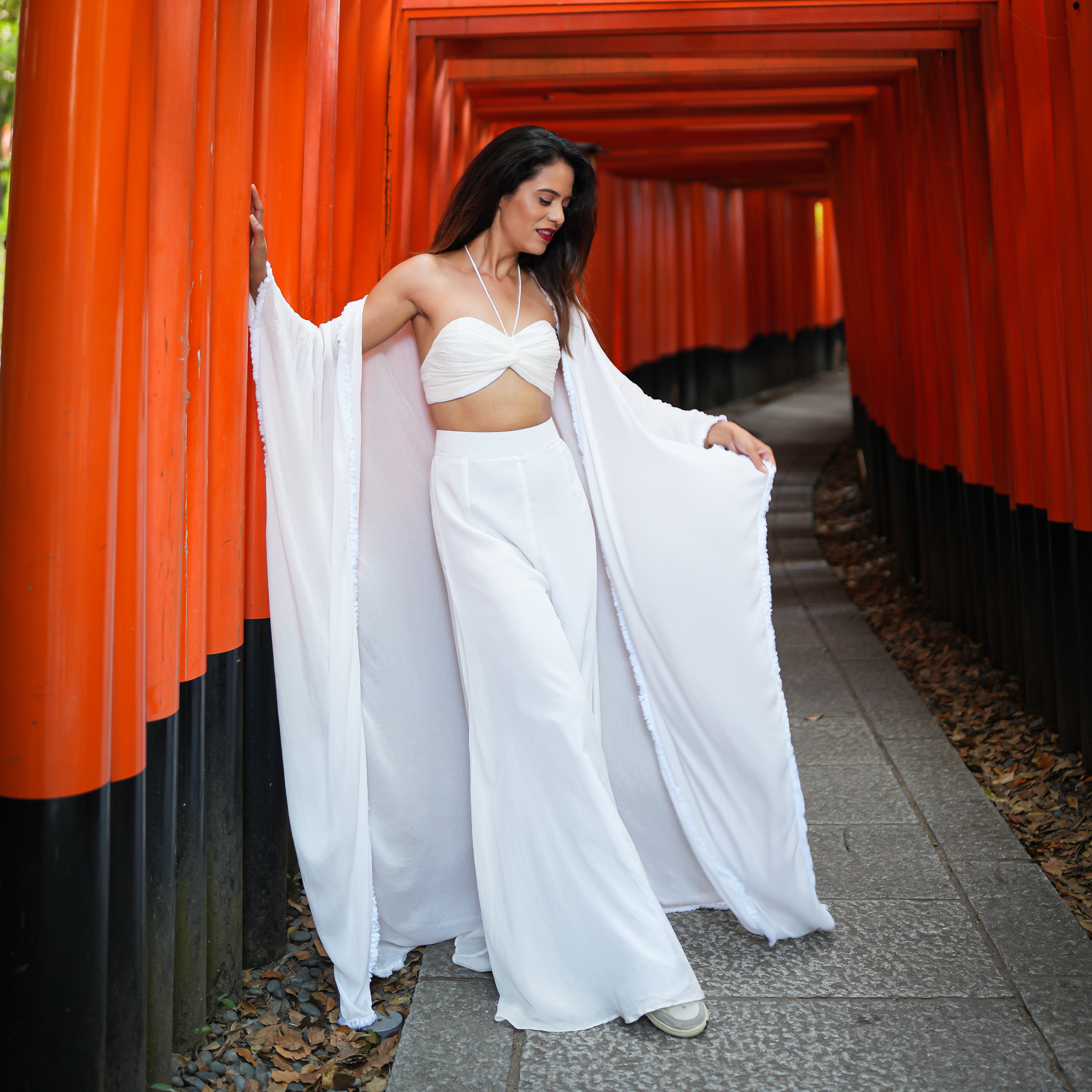 Aakriti Rana In Trio 3-Piece Co-ord Set