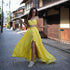 Aakriti Rana In Kyoto Yellow 2-Piece Set