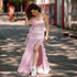 Rosé Riot Pink Long Dress
