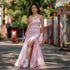 Rosé Riot Pink Long Dress