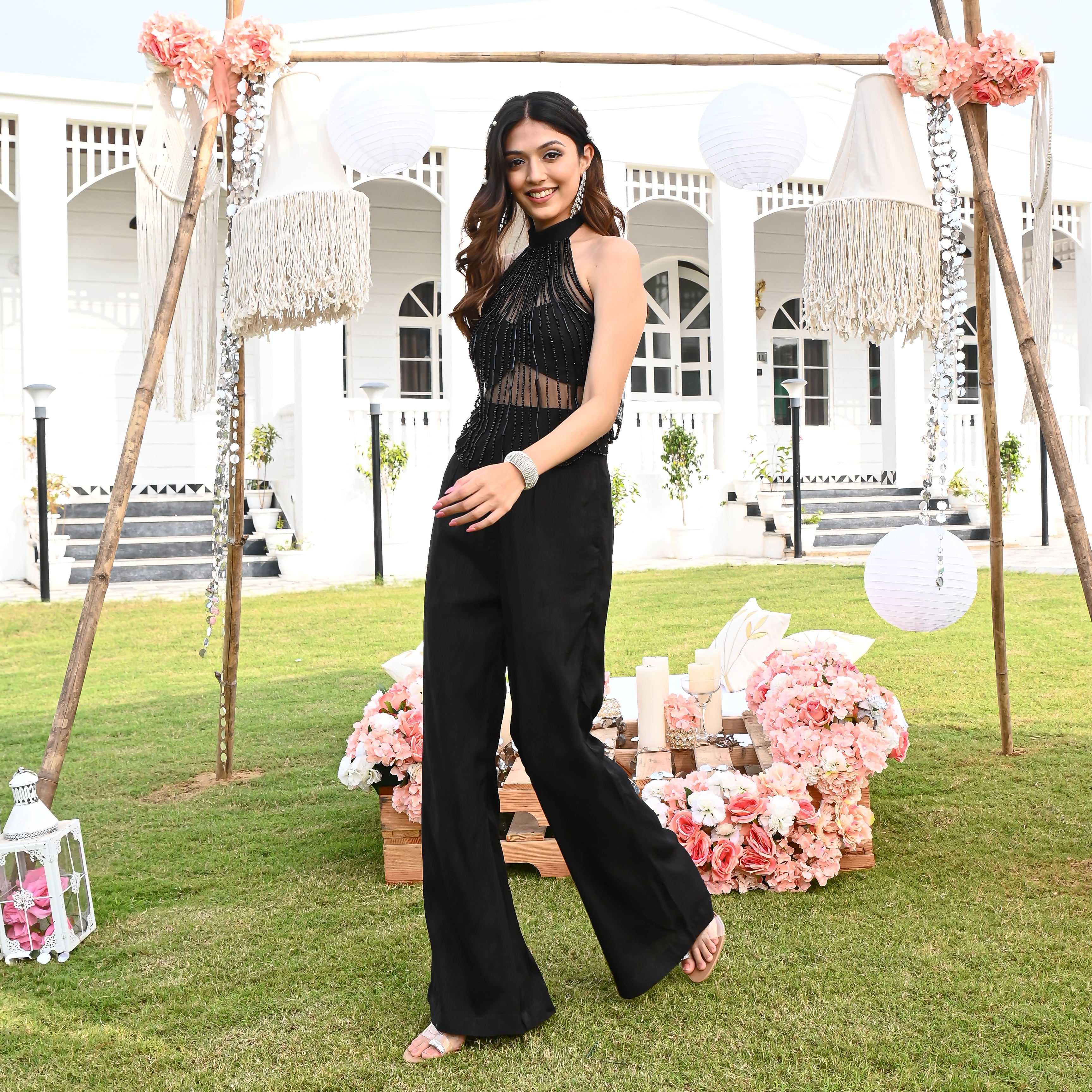 Grace Black Co-ord Set