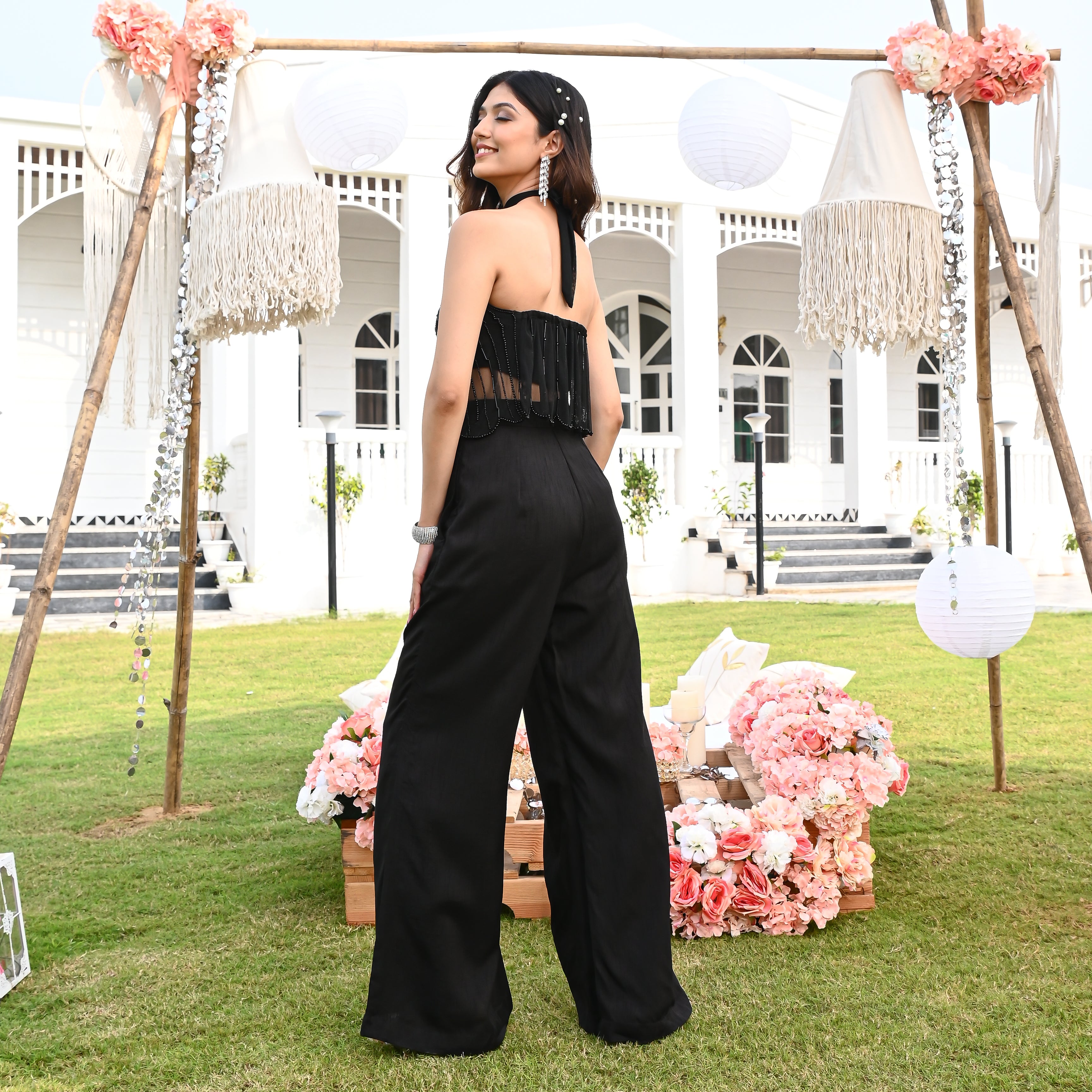 Grace Black Co-ord Set