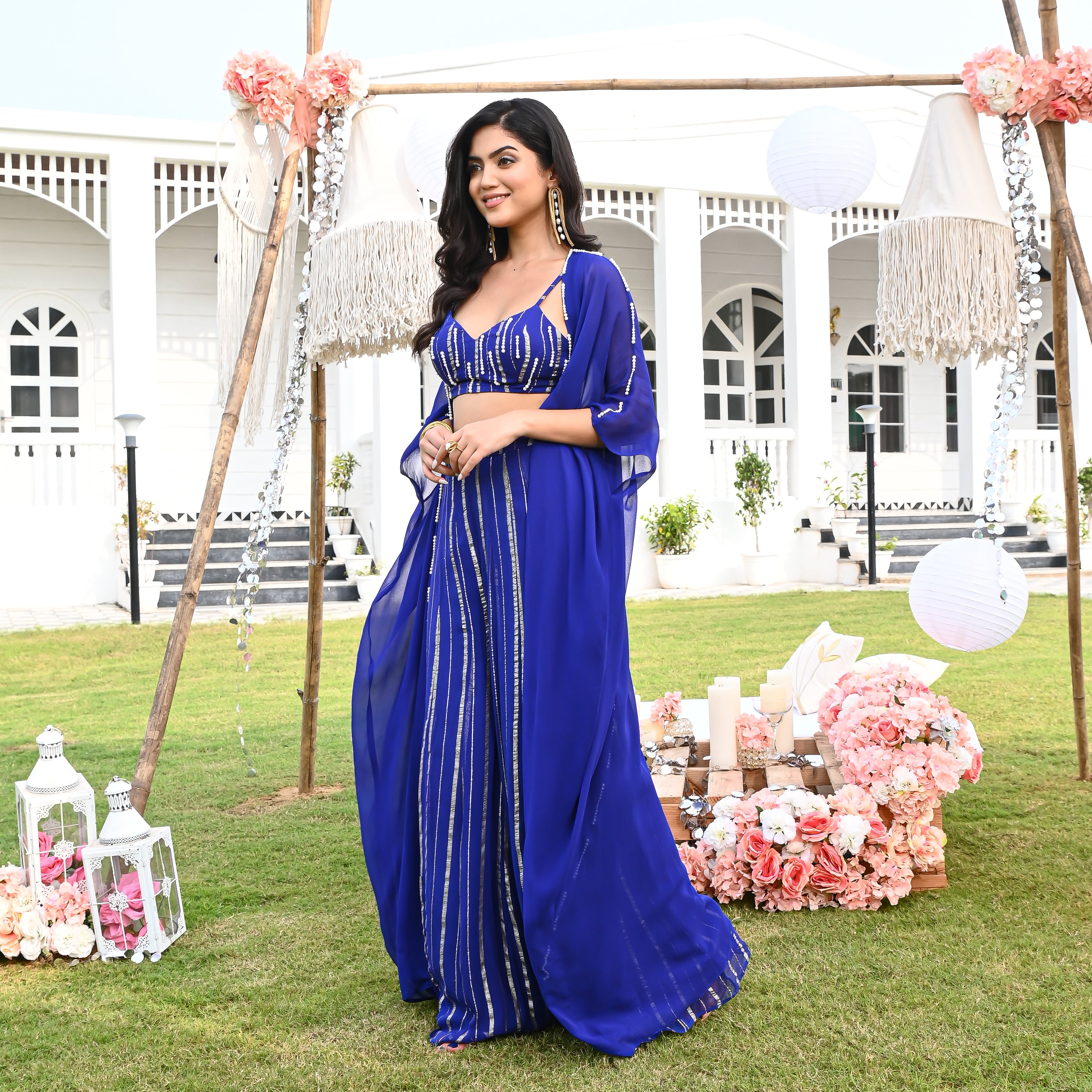 Cobalt Radiance Co-ord Set