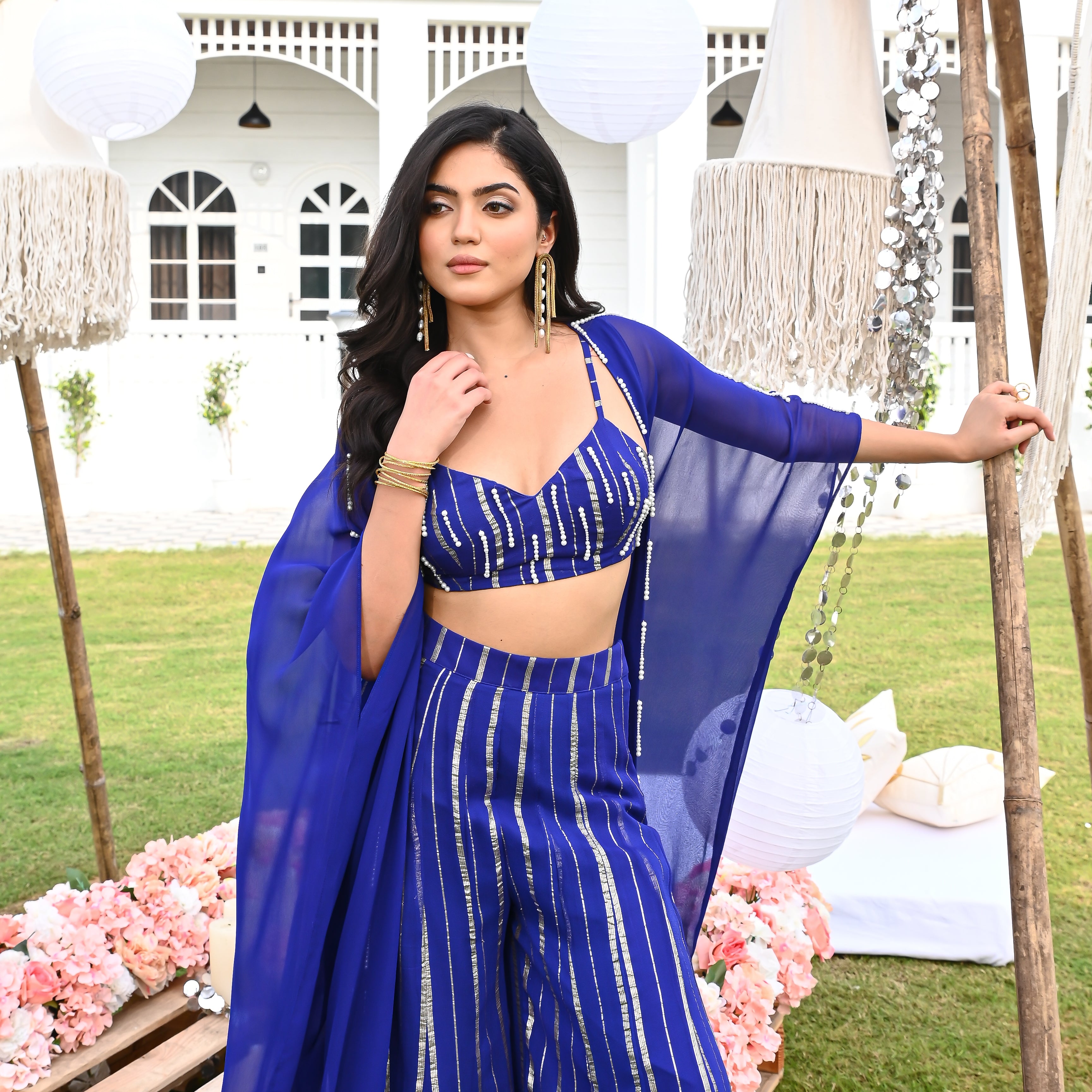 Cobalt Radiance Co-ord Set