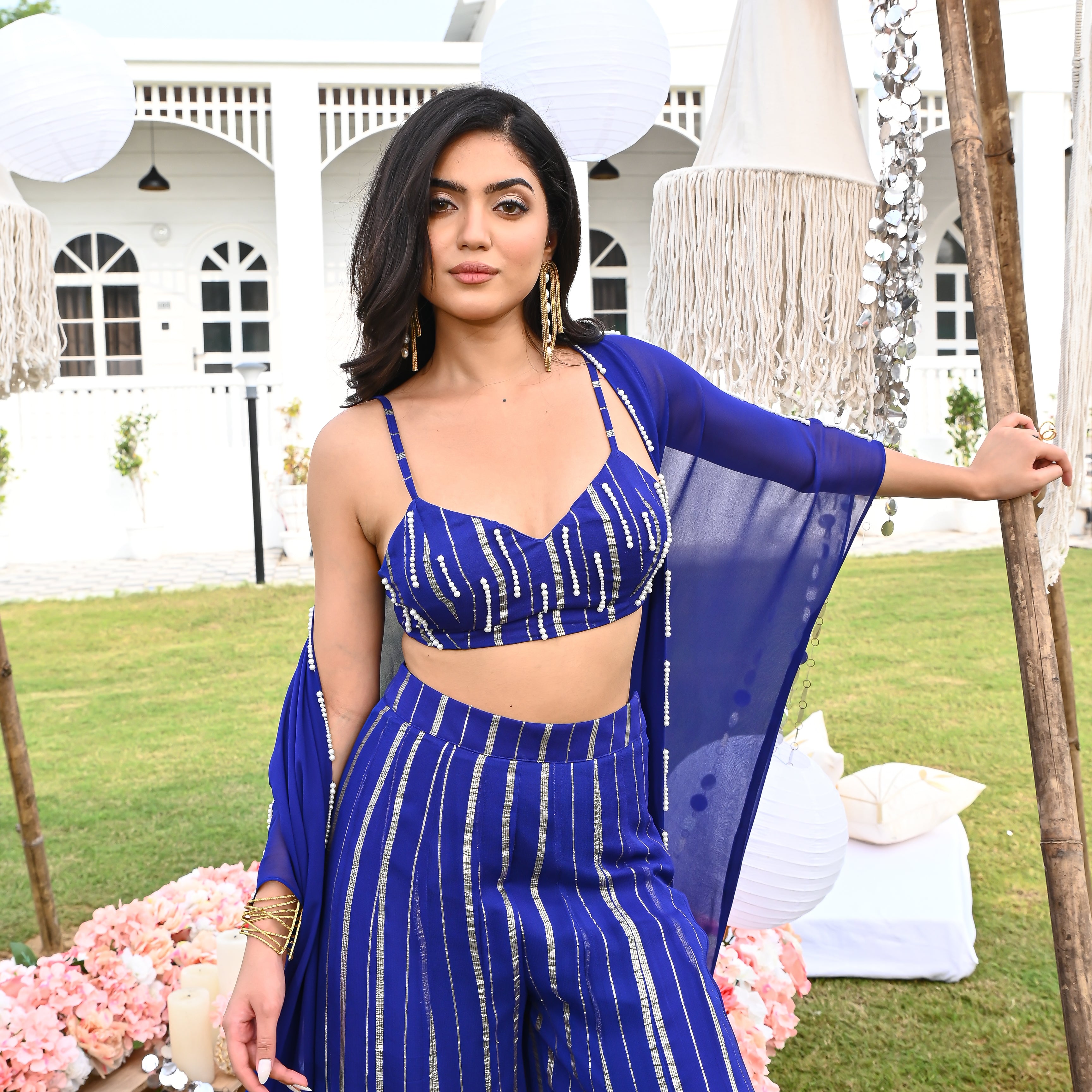 Cobalt Radiance Co-ord Set