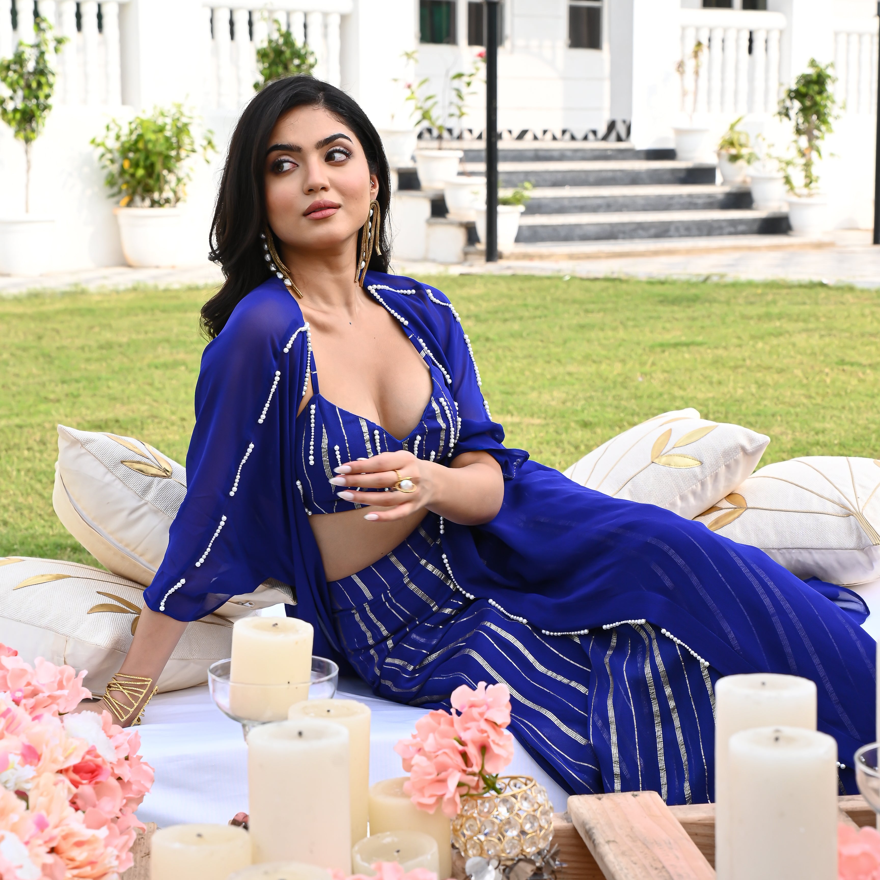 Cobalt Radiance Co-ord Set