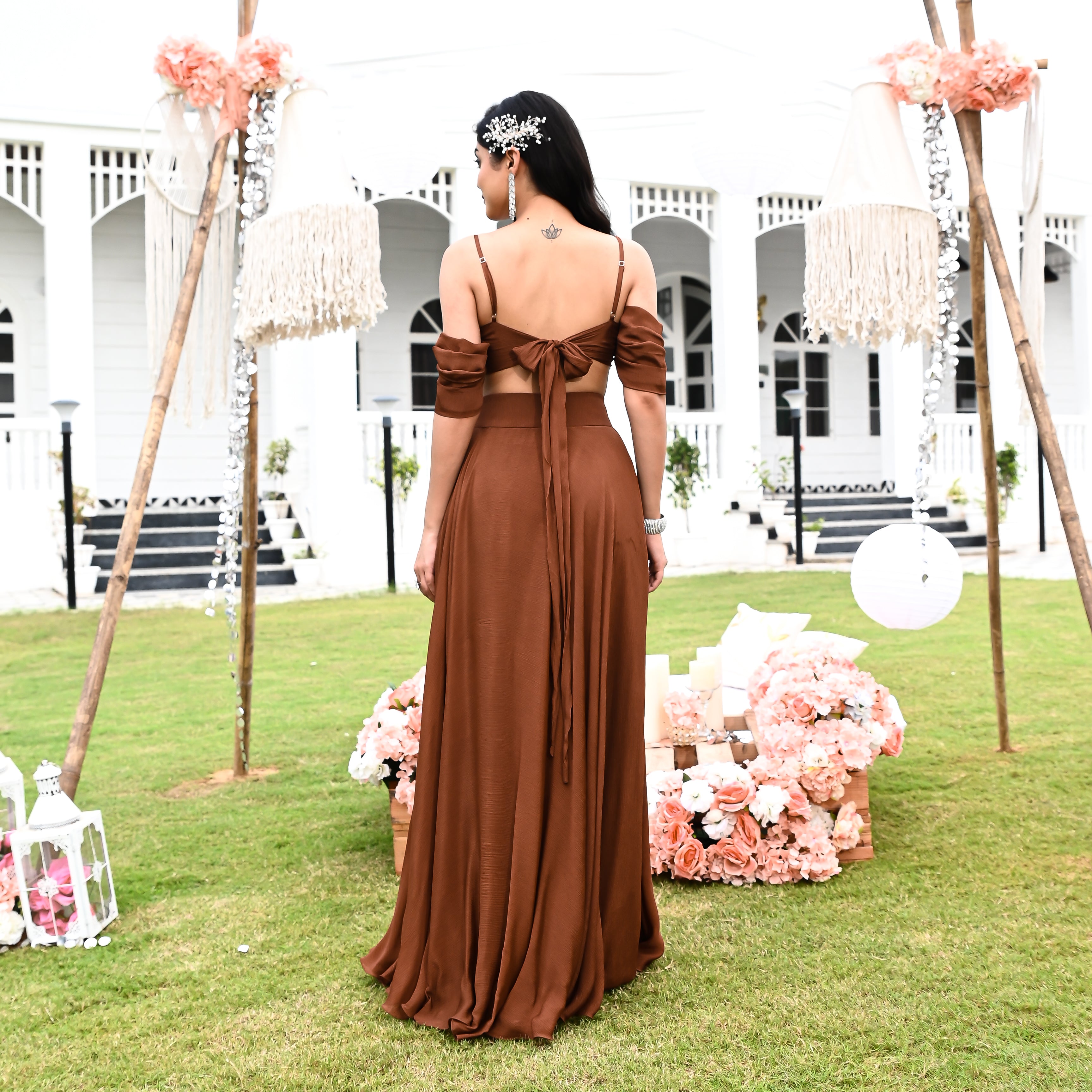 Sliver Mocha Co-ord Set