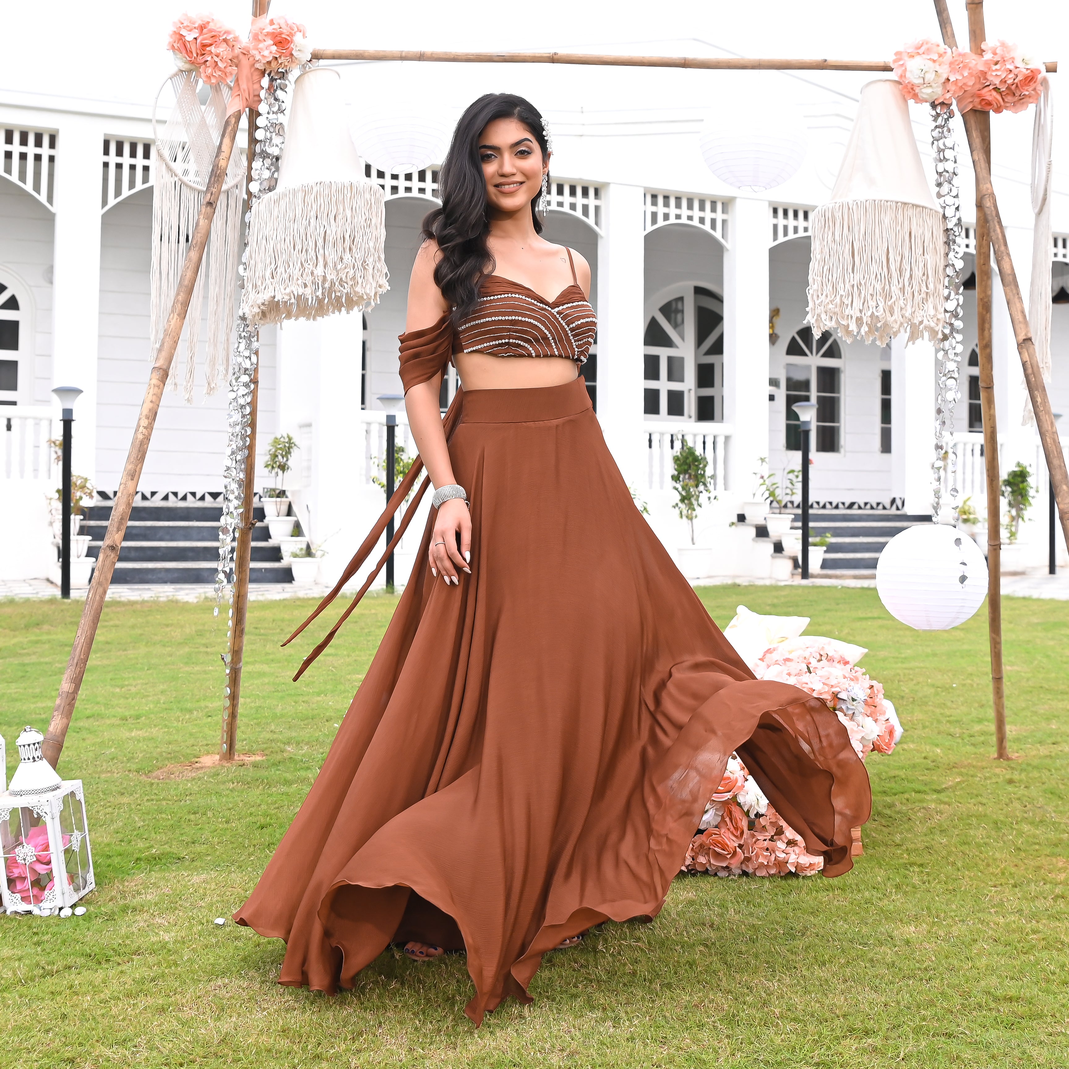 Sliver Mocha Co-ord Set