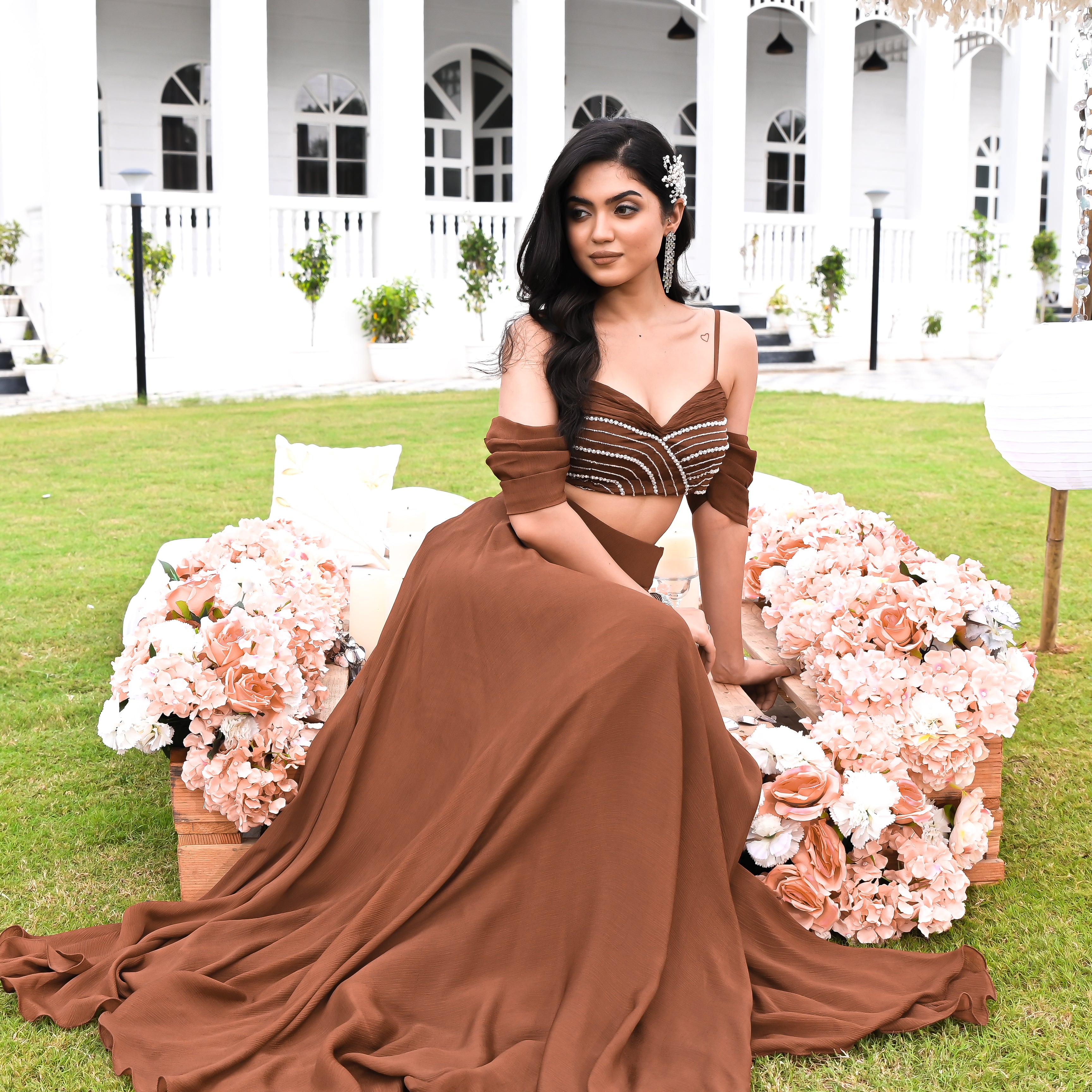 Sliver Mocha Co-ord Set