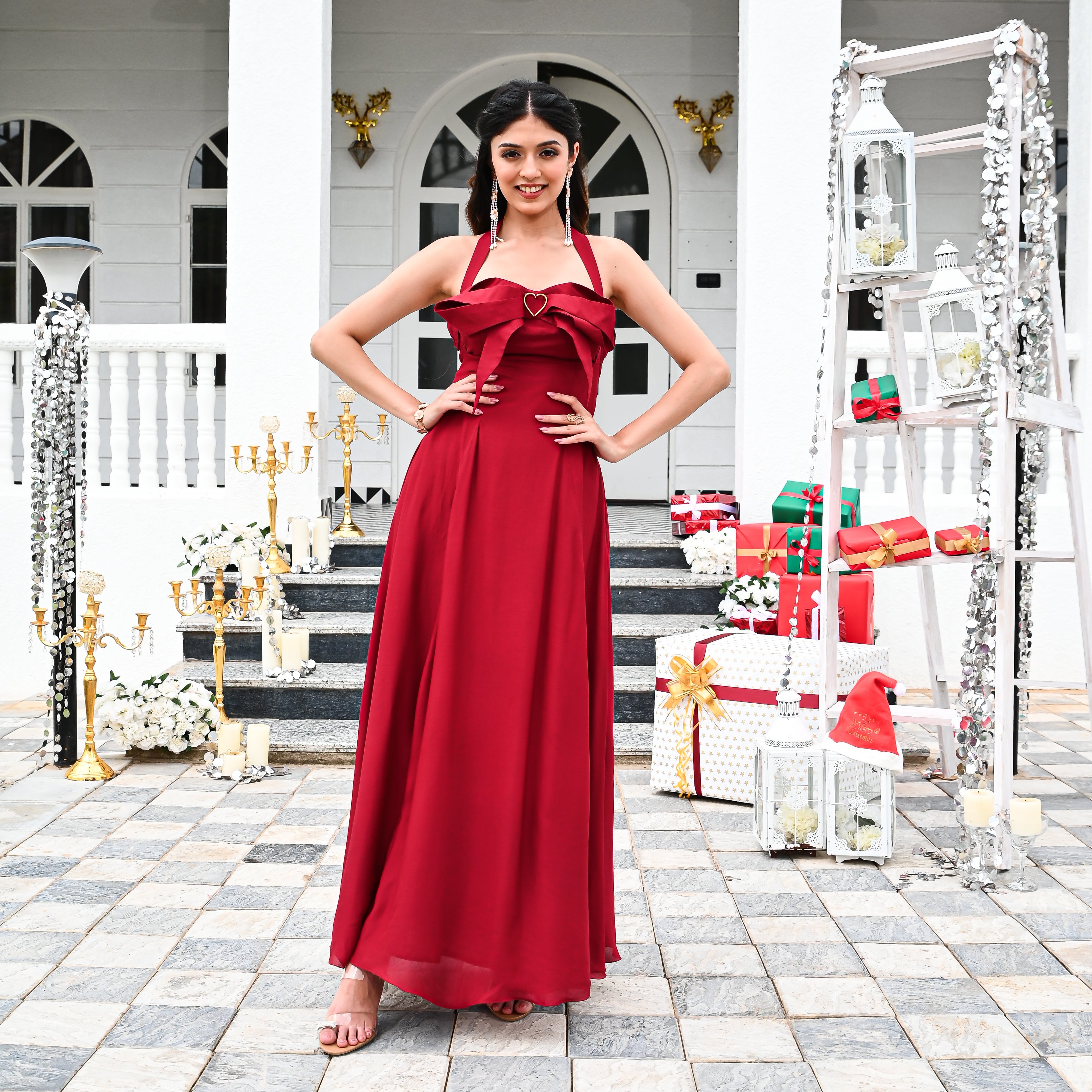 Heartfelt Elegance Long Dress