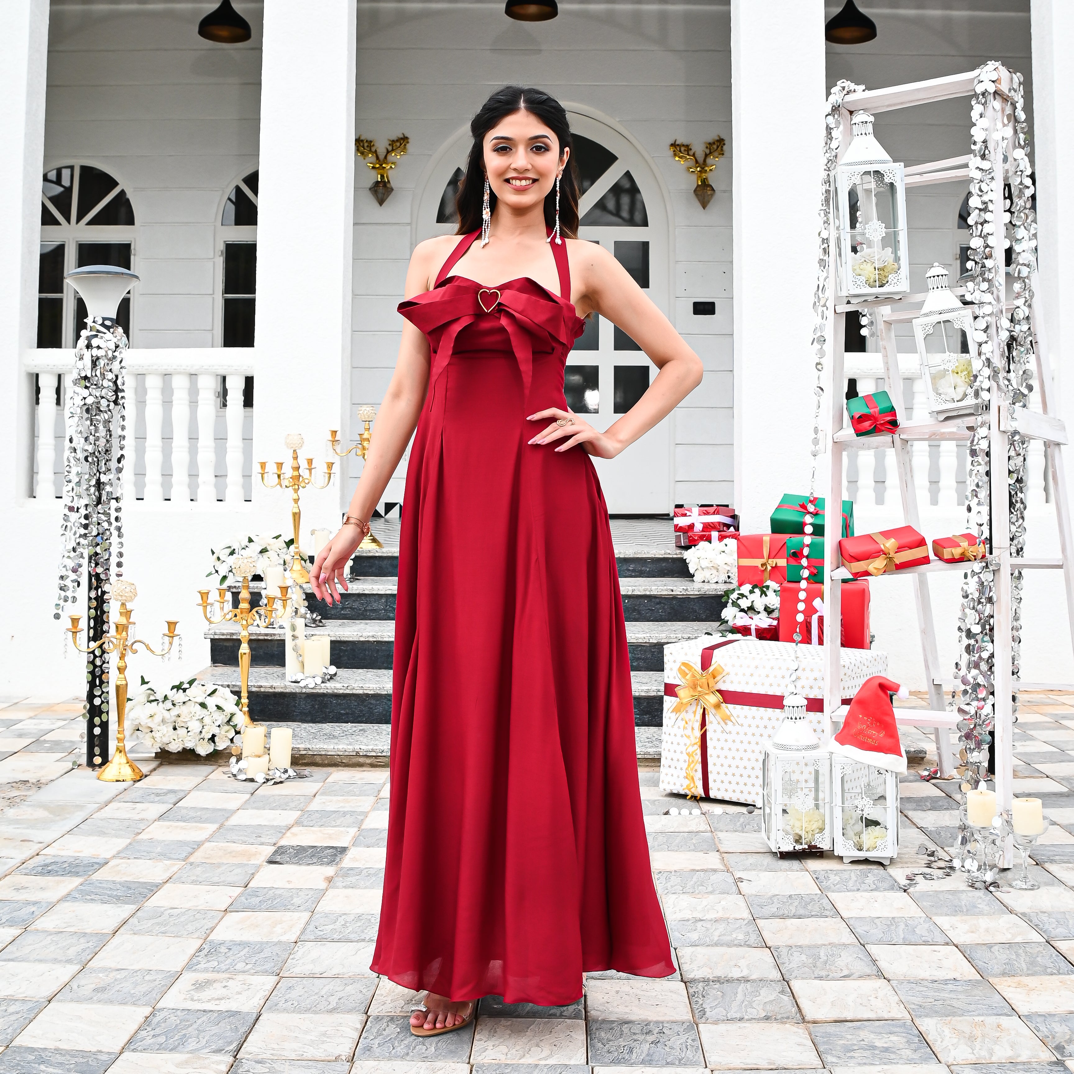 Heartfelt Elegance Long Dress