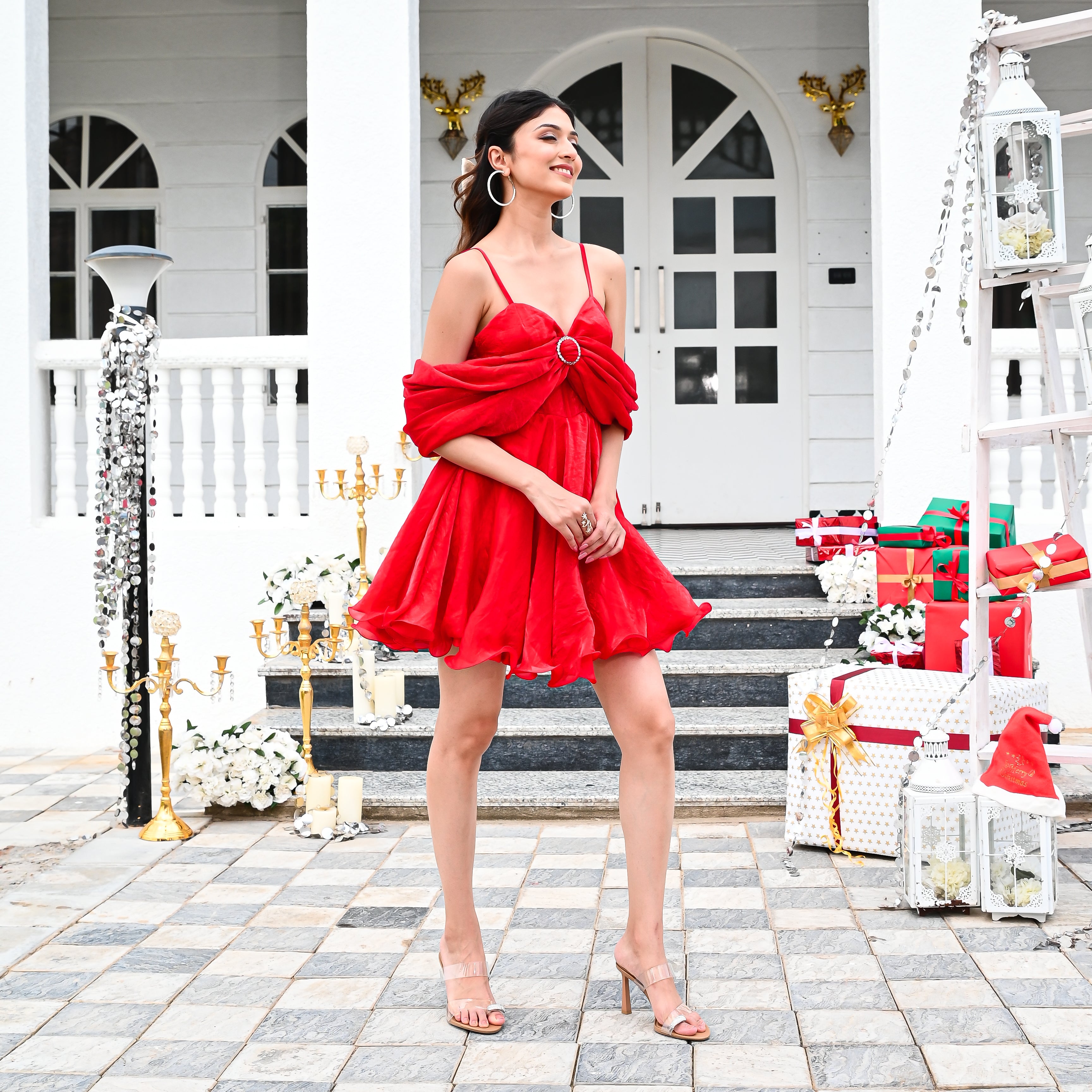 Holiday Twinkle Short Dress