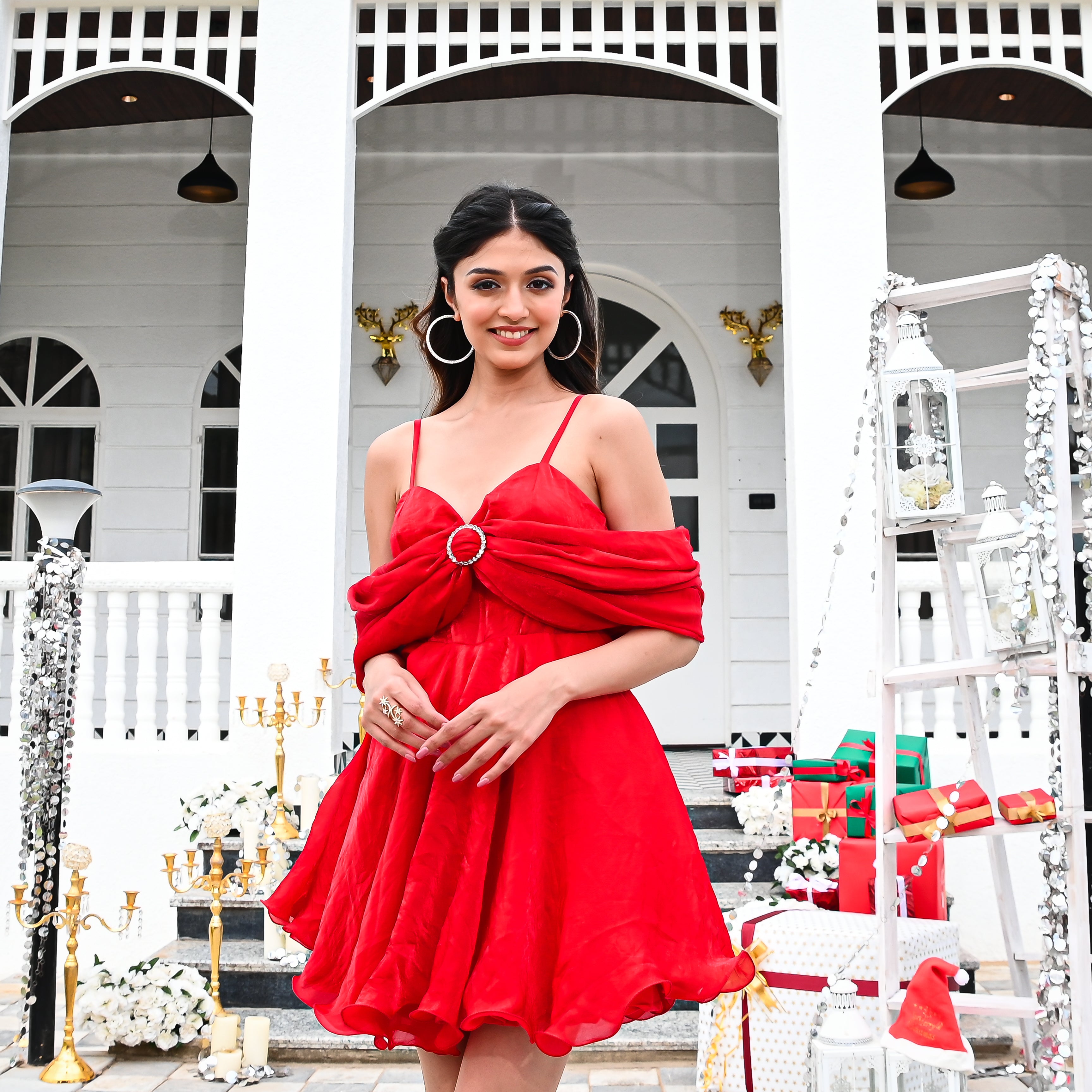 Holiday Twinkle Short Dress