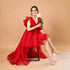 Fairytale Red Organza Dress