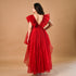 Fairytale Red Organza Dress