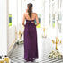 Plum Enigma Long Dress