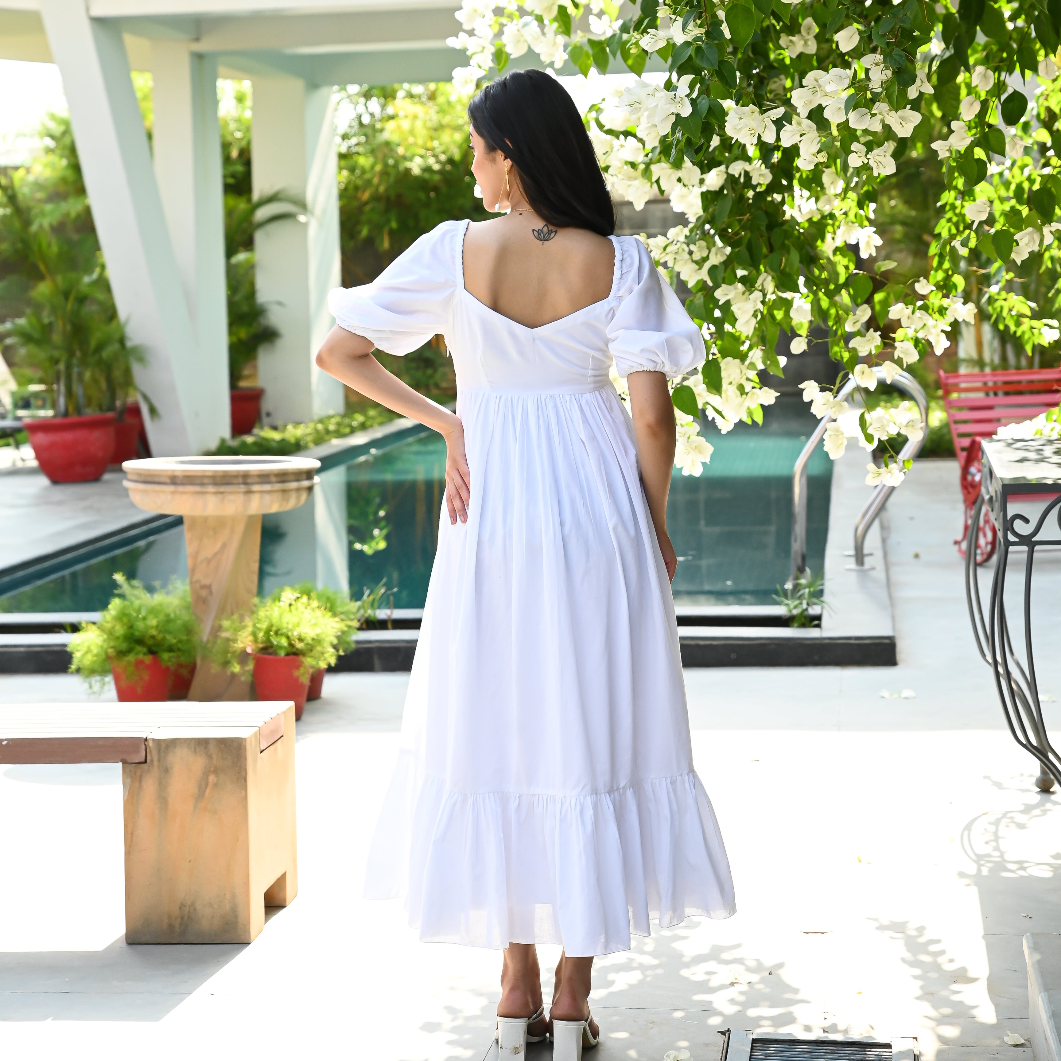 Frosty Fantasy Cotton Dress