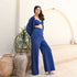 Textured Blue Co-ord Set