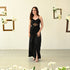 Pitch Black Allure Long Dress