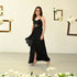 Pitch Black Allure Long Dress