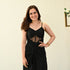 Pitch Black Allure Long Dress