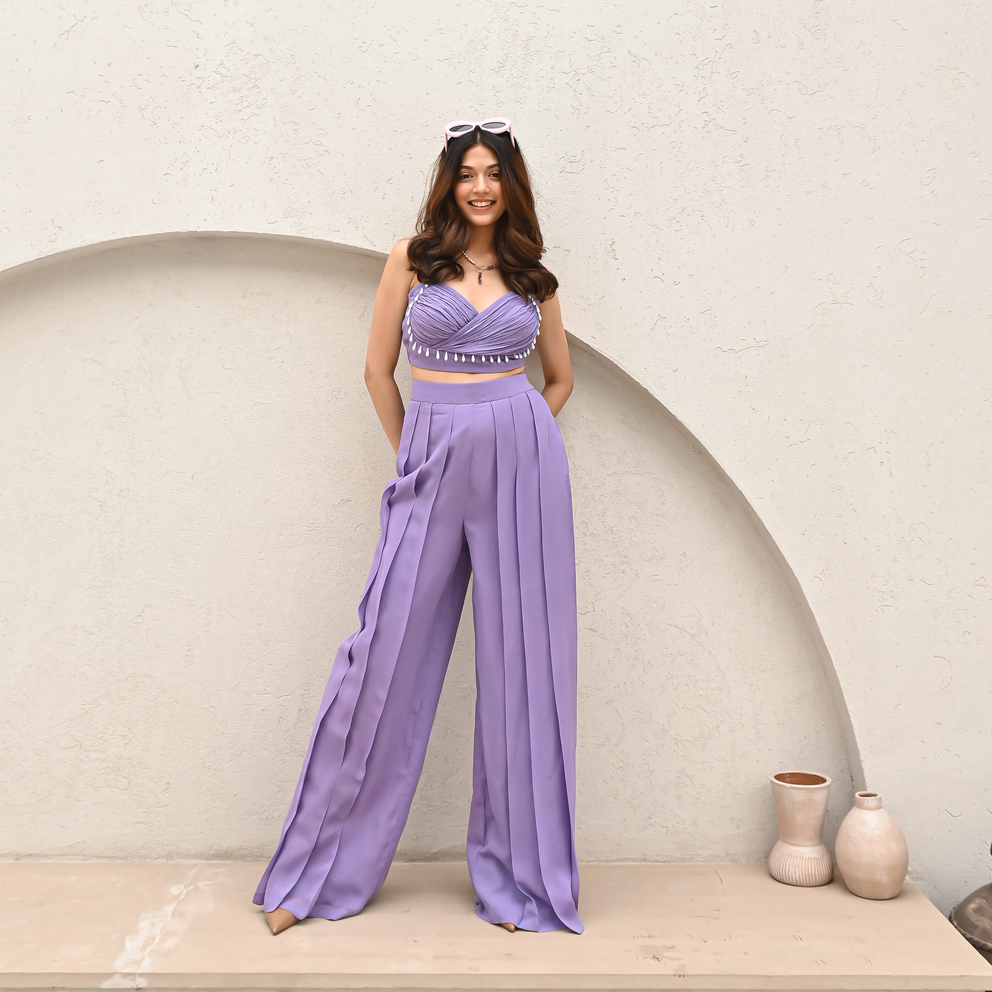 Oyster Pearl Co-ord Set