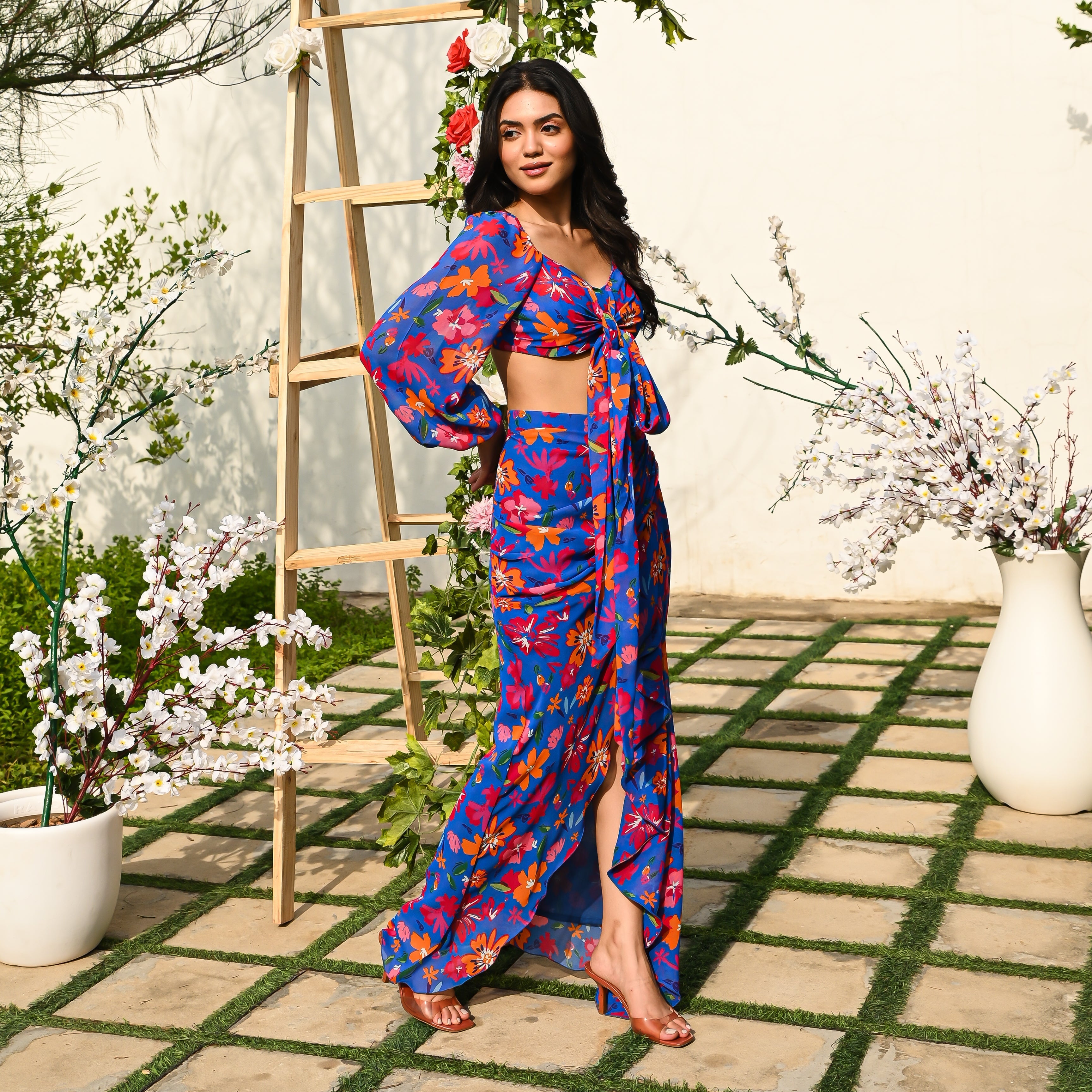 Oceanic Blue Co-ord Set