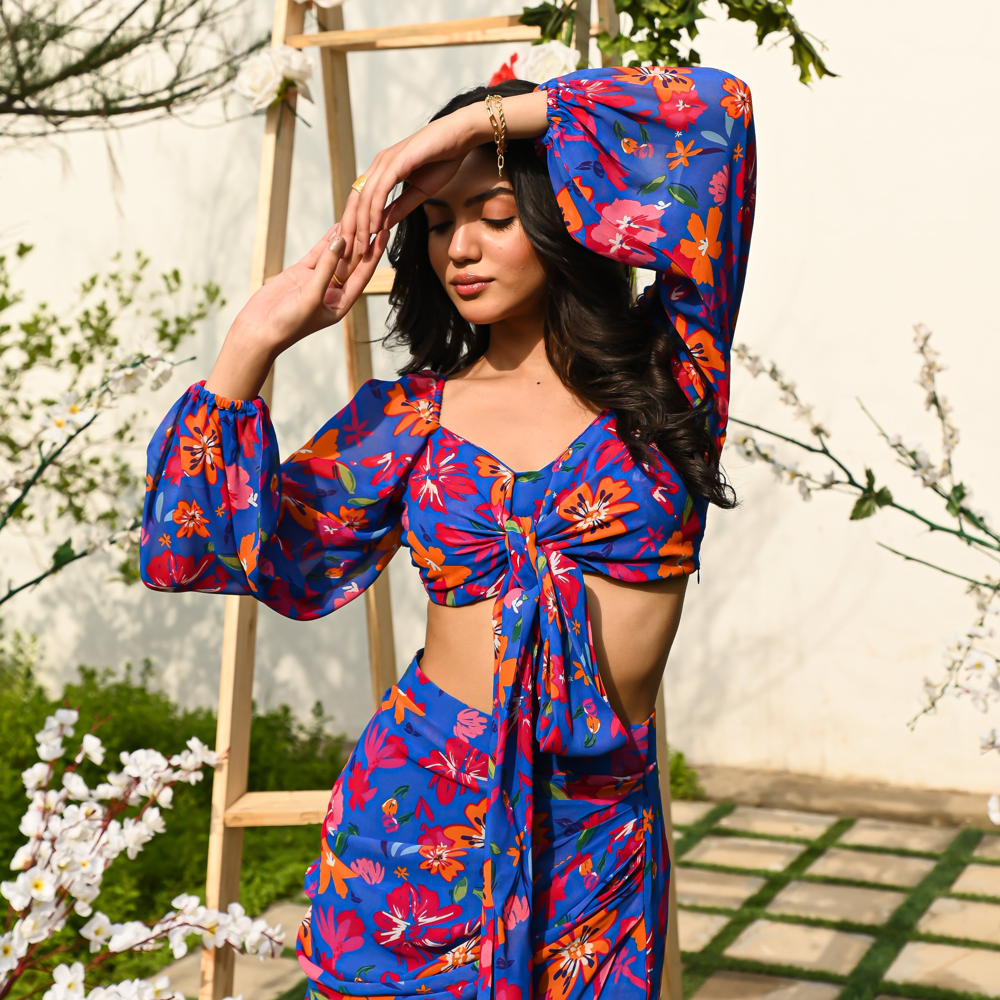 Oceanic Blue Co-ord Set