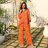 Mandarin Orange Co-ord Set
