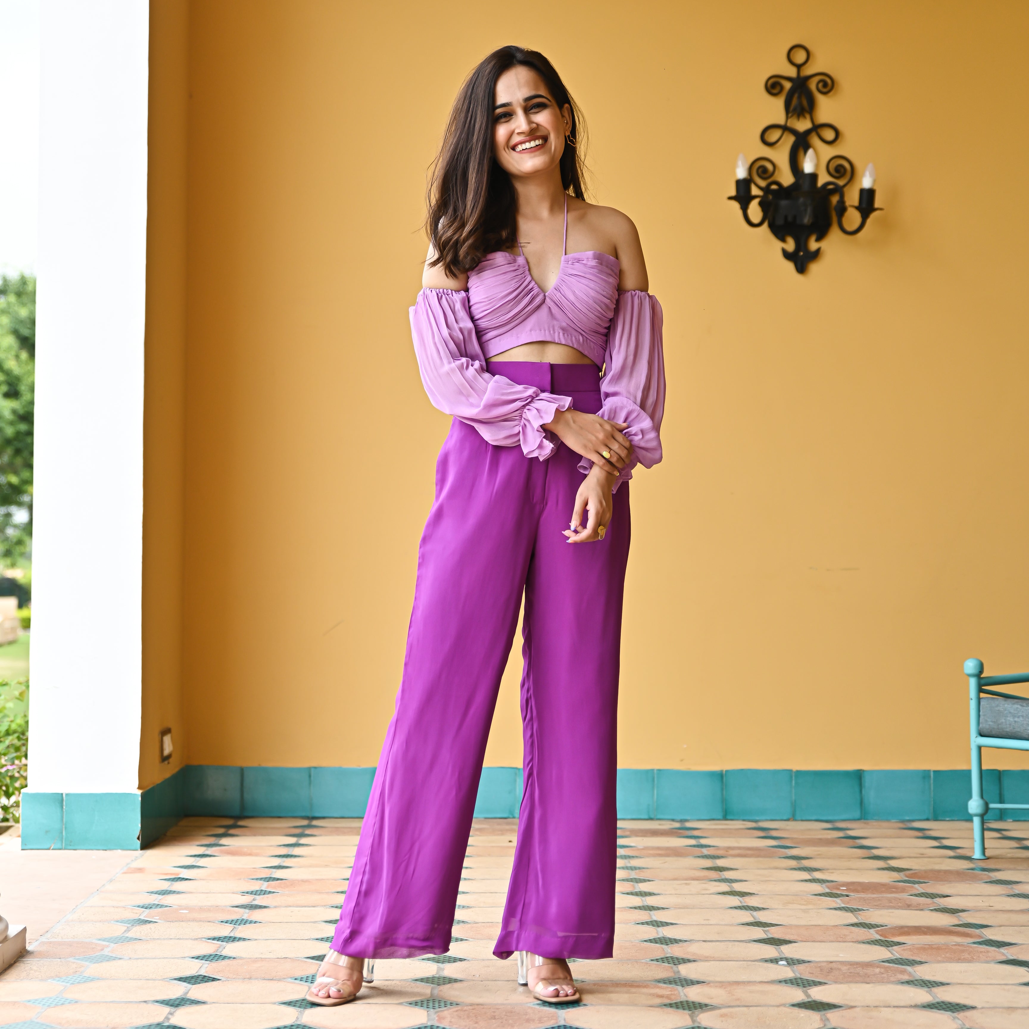 Vivid Viola Co-ord Set