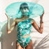 Palm Whispers Swimsuit Set