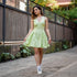 Pistachio Mint short Dress