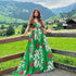 Lush Forest Green Long Dress