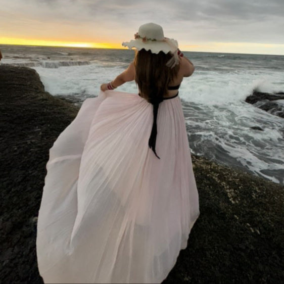 Blackberry Blush Long Dress