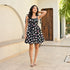 Flutter Spot Short Dress