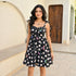 Flutter Spot Short Dress