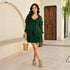Jewel Green Short Dress
