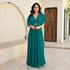 Tranquil Teal Long Dress