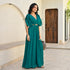 Tranquil Teal Long Dress
