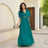 Tranquil Teal Long Dress