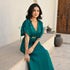 Tranquil Teal Long Dress